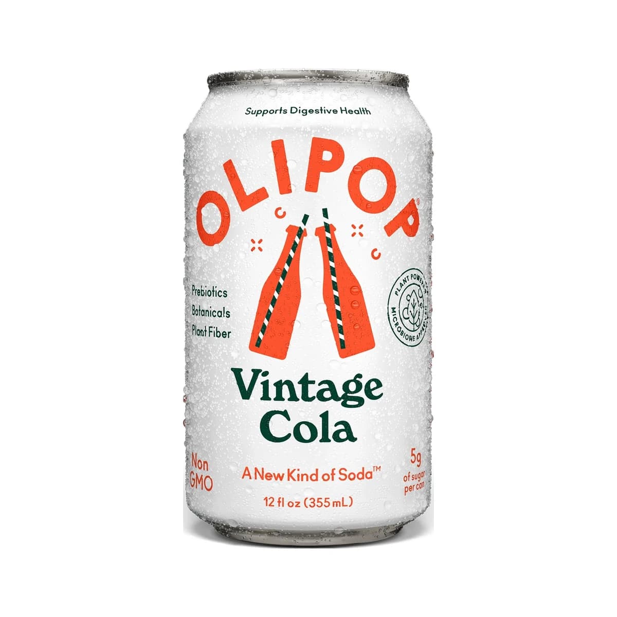 OLIPOP prebiotic soda