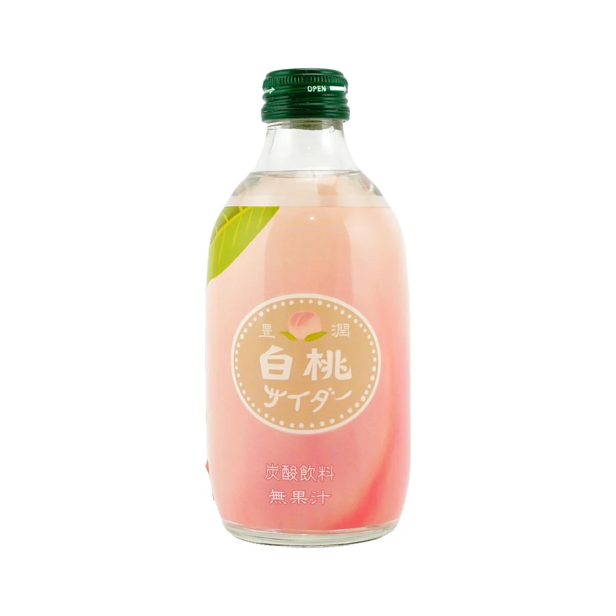 White Peach Cider fruit soda